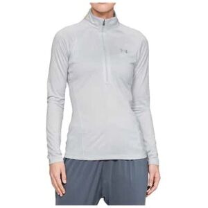 Under Armour Tech Half 1/2 Zip Twist in Halo Gray